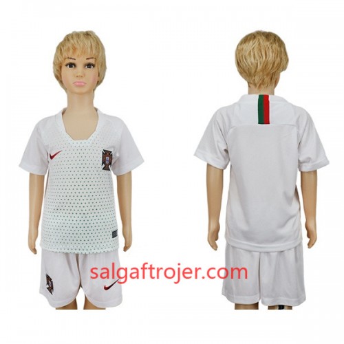 Portugal Fodboldtrøjer Børn Udebanesæt VM 2018 Portugal Fodboldtrøjer Børn Udebanesæt VM 2018